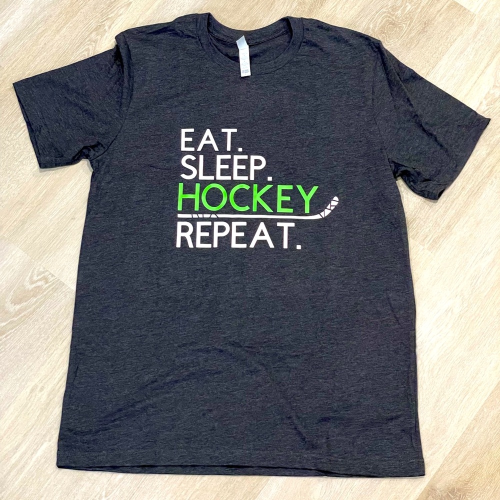 Eat. Sleep. Hockey. Repeat. Tee